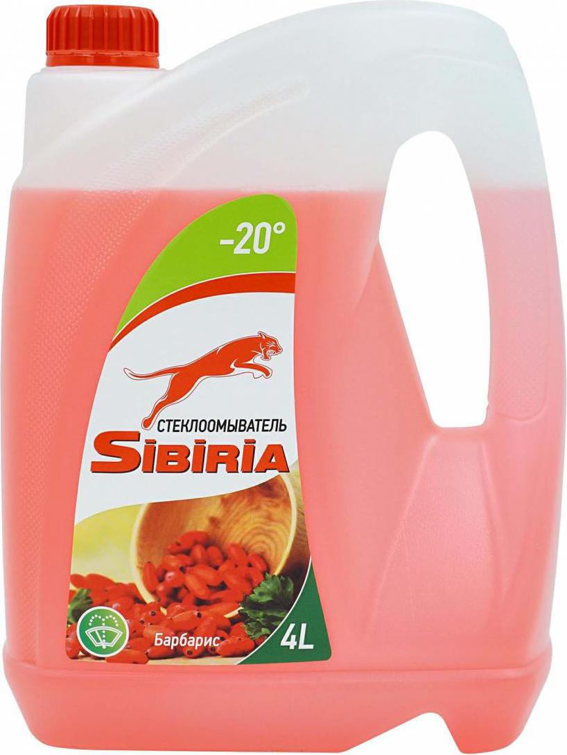 Ст/омыв. жид-ть  SIBIRIA -20C Барбарис 4л