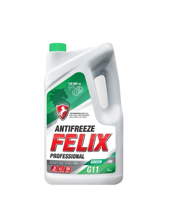 Антифриз Felix -65 зеленый 5кг