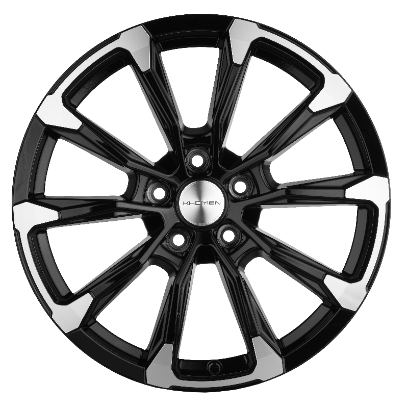 диски KHOMEN KHW1808 (Tiggo 8 Pro) 7,5xR18 5x108 60,1 47 BLACK-FP